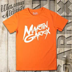 Прикольные футболки: Martin Garrix 2 Оранжевая